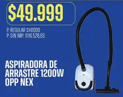Supermercados Vea Opp nex aspiradora de arrastre 1200w oferta