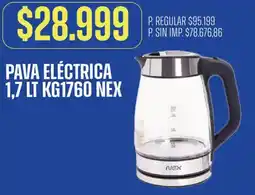 Supermercados Vea Nex pava eléctrica oferta