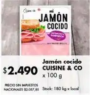 Disco Cuisine - jamón cocido oferta