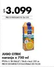 Disco Citric - jugo naranja oferta