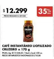 Disco Café instantáneo liofilizado oferta