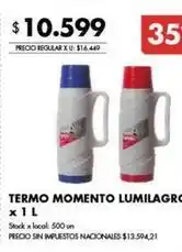Disco Termo momento lumilagro oferta