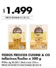 Disco Fideos frescos tallarines/fusiles oferta