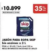 Disco Skip - jabón para ropa oferta