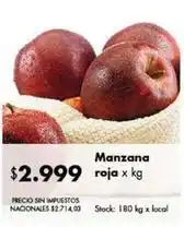Disco Manzana roja oferta