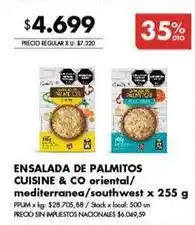 Disco Ensalada de palmitos oferta
