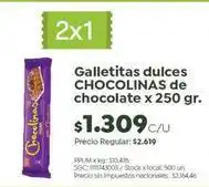 Jumbo Chocolinas - galletitas dulces chocolinas de chocolate oferta