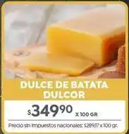Jumbo Dulcor - dulce de batata oferta