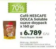 Jumbo Dolca - café dolca soluble suave doypack oferta