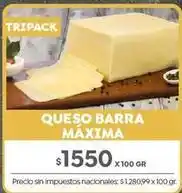 Jumbo Máxima - queso barra máxima oferta