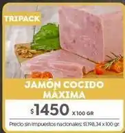 Jumbo Máxima - jamón cocido oferta