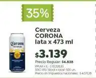 Jumbo Corona - cerveza lata oferta