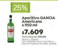 Jumbo Gancia - aperitivo americano oferta