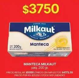 Milkaut - manteca
