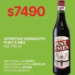 Supermercados Vea Aperitivo vermouth oferta