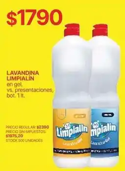 Supermercados Vea Lavandina en gel oferta