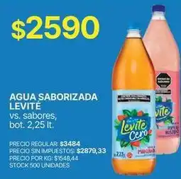 Supermercados Vea Levité - agua saborizada oferta