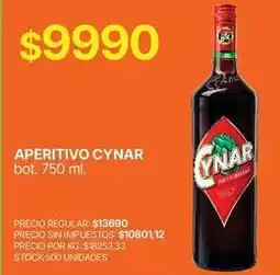Supermercados Vea Cynar - aperitivo oferta