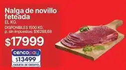 Supermercados Vea Nalga de novillo feteada oferta
