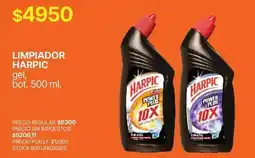 Supermercados Vea Harpic - limpiador oferta