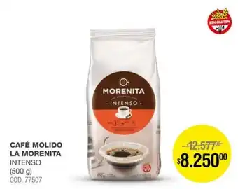 La morenita café molido intenso