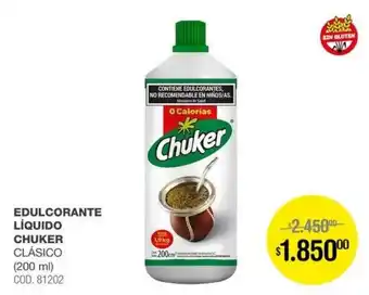 Chuker edulcorante líquido clásico