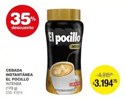 Atomo Conviene El pocillo cebada instantánea intensa oferta