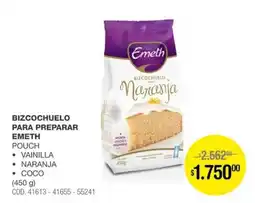 Atomo Conviene Emeth bizcochuelo para preparar oferta
