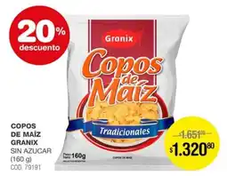 Atomo Conviene Granix copos de maíz tradicionales oferta