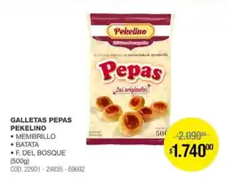 Atomo Conviene Pekelino galletas pepas oferta