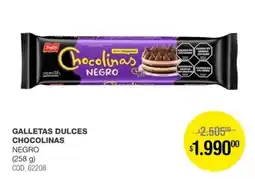 Atomo Conviene Chocolinas galletas dulces negro oferta