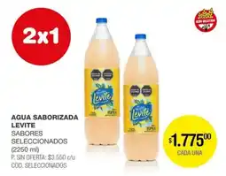 Atomo Conviene Levite agua saborizada sabores seleccionados oferta