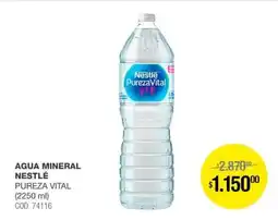 Atomo Conviene Nestlé agua mineral pureza vital oferta