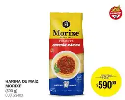 Atomo Conviene Morixe harina de maíz oferta