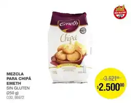 Atomo Conviene Emeth mezcla para chipá sin gluten oferta