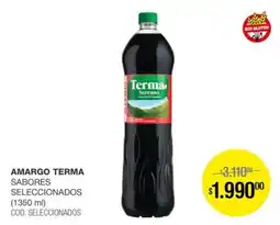 Atomo Conviene Terma amargo sabores seleccionados oferta