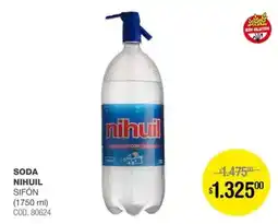 Atomo Conviene Nihuil soda oferta