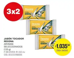 Atomo Conviene Rexona jabón tocadors aromas seleccionados oferta