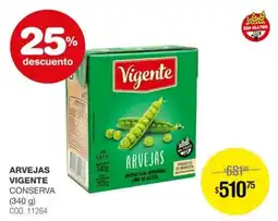 Atomo Conviene Vigente arvejas oferta