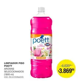 Atomo Conviene Poett limpiador piso aromas seleccionados oferta