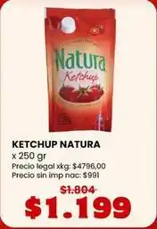 Makro Natura - ketchup oferta