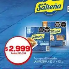 Makro La salteña - tapas para empanadas oferta