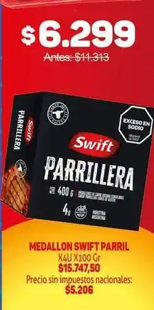 Makro Swift - parrillera oferta