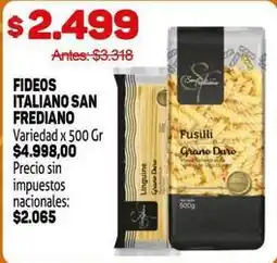 Makro Variedad - fideos italiano oferta