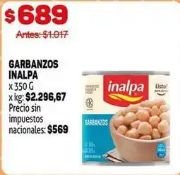 Makro Inalpa - garbanzos oferta