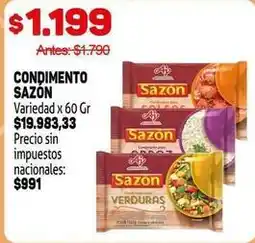 Makro Variedad - condimento sazón oferta
