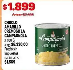 Makro La campagnola - choclo amarillo cremoso oferta