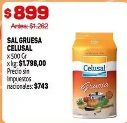 Makro Celusal - sal gruesa oferta