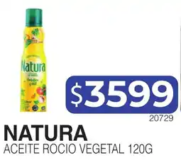 Masivos Natura Aceite rocio vegetal oferta