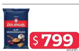 Masivos Das anclas ajo deshidratado oferta